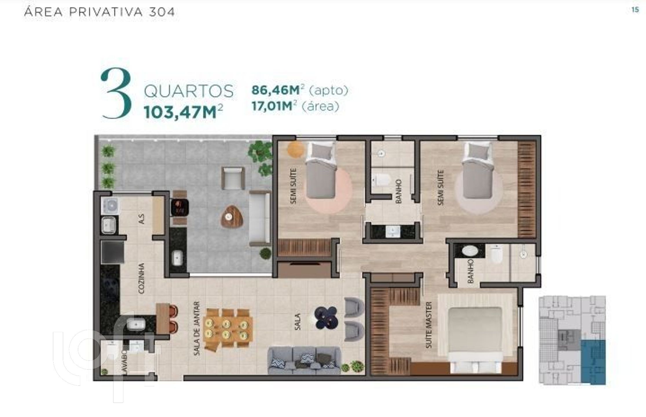 Apartamento à venda com 4 quartos, 29m² - Foto 8