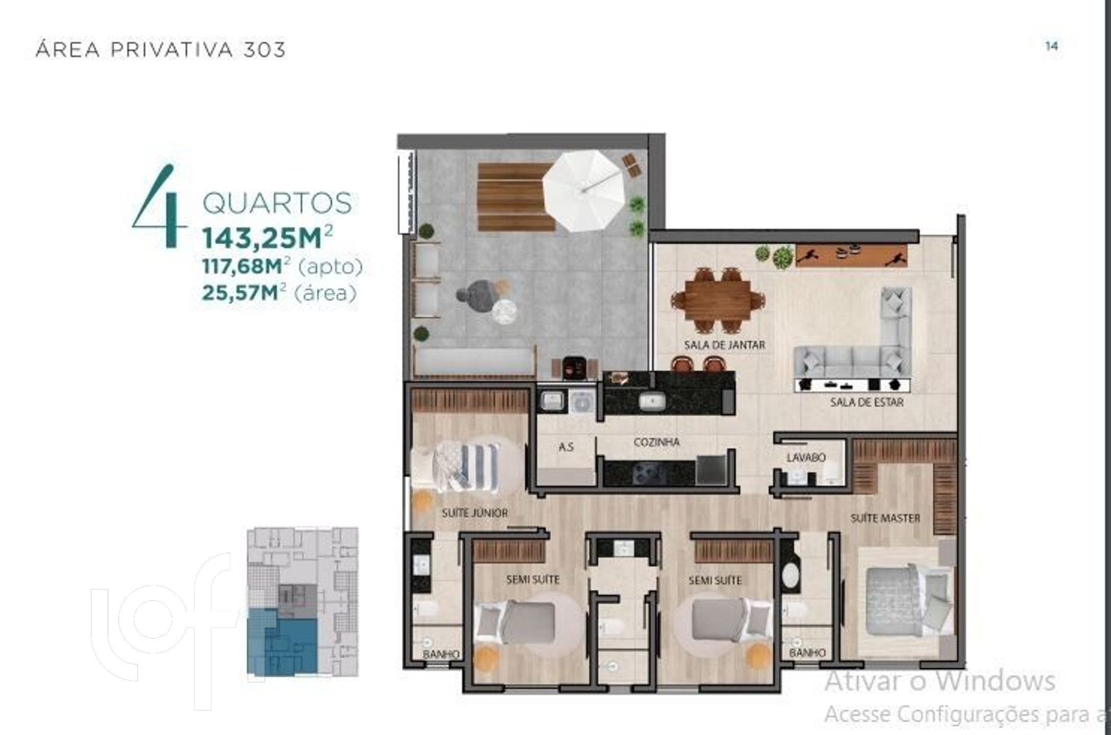 Apartamento à venda com 4 quartos, 29m² - Foto 9