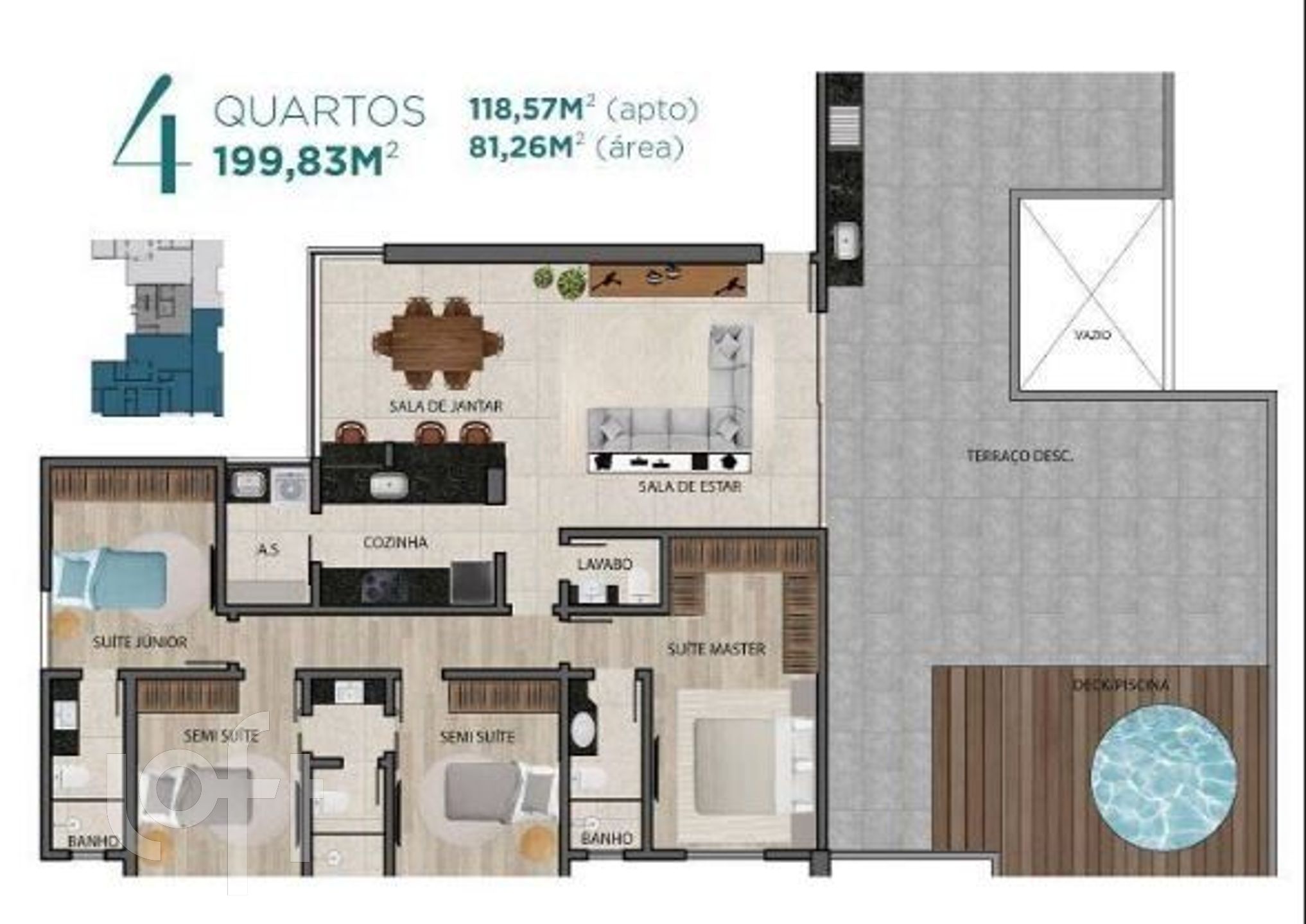 Apartamento à venda com 4 quartos, 29m² - Foto 27