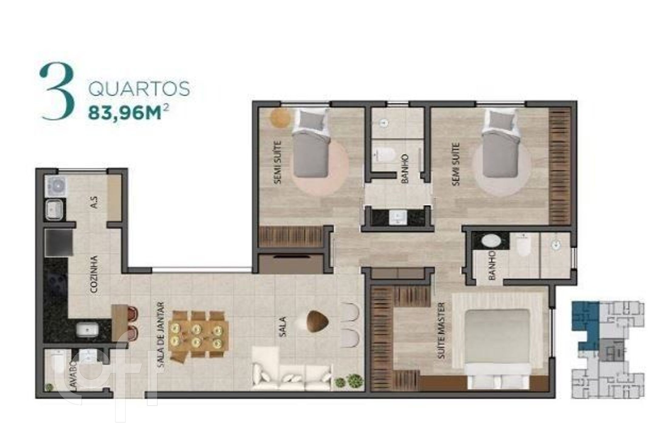 Apartamento à venda com 4 quartos, 29m² - Foto 26