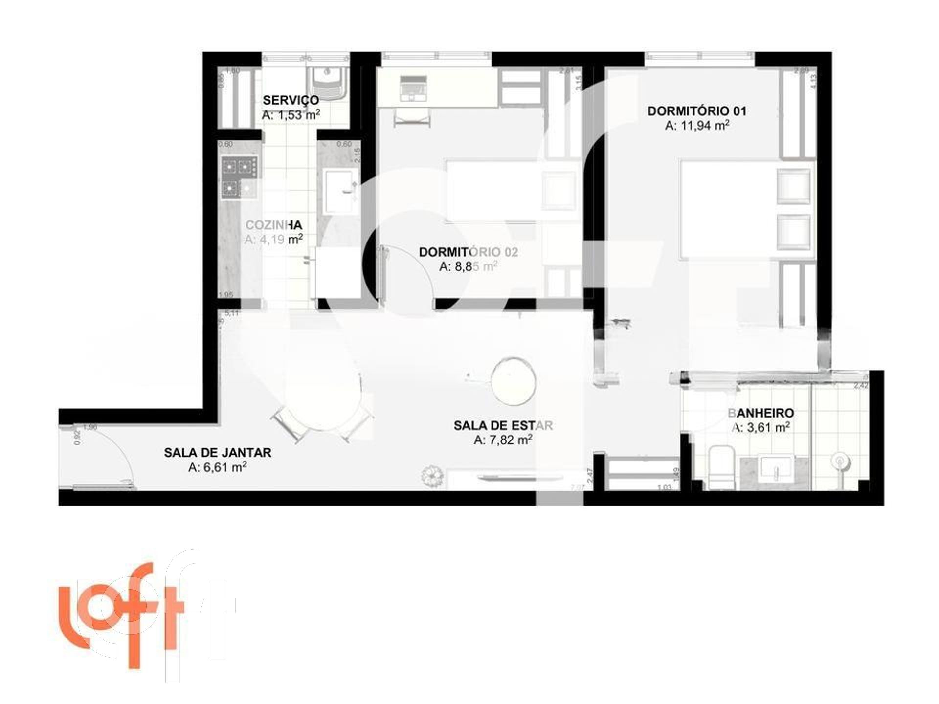 Apartamento à venda com 2 quartos, 77m² - Foto 31