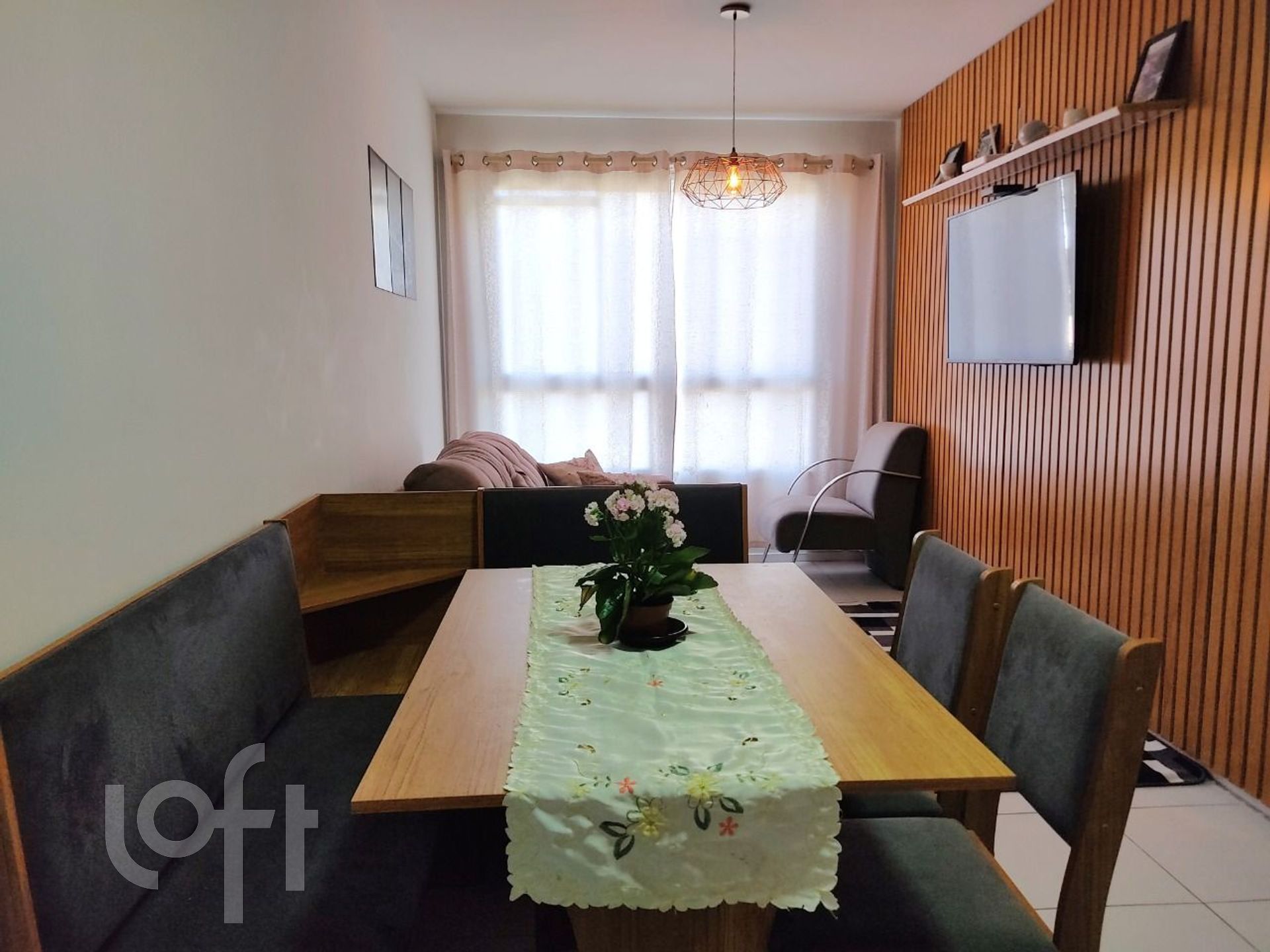 Apartamento à venda em Rio Caveiras com 49 m², 2 quartos, 1 suíte, 1 vaga