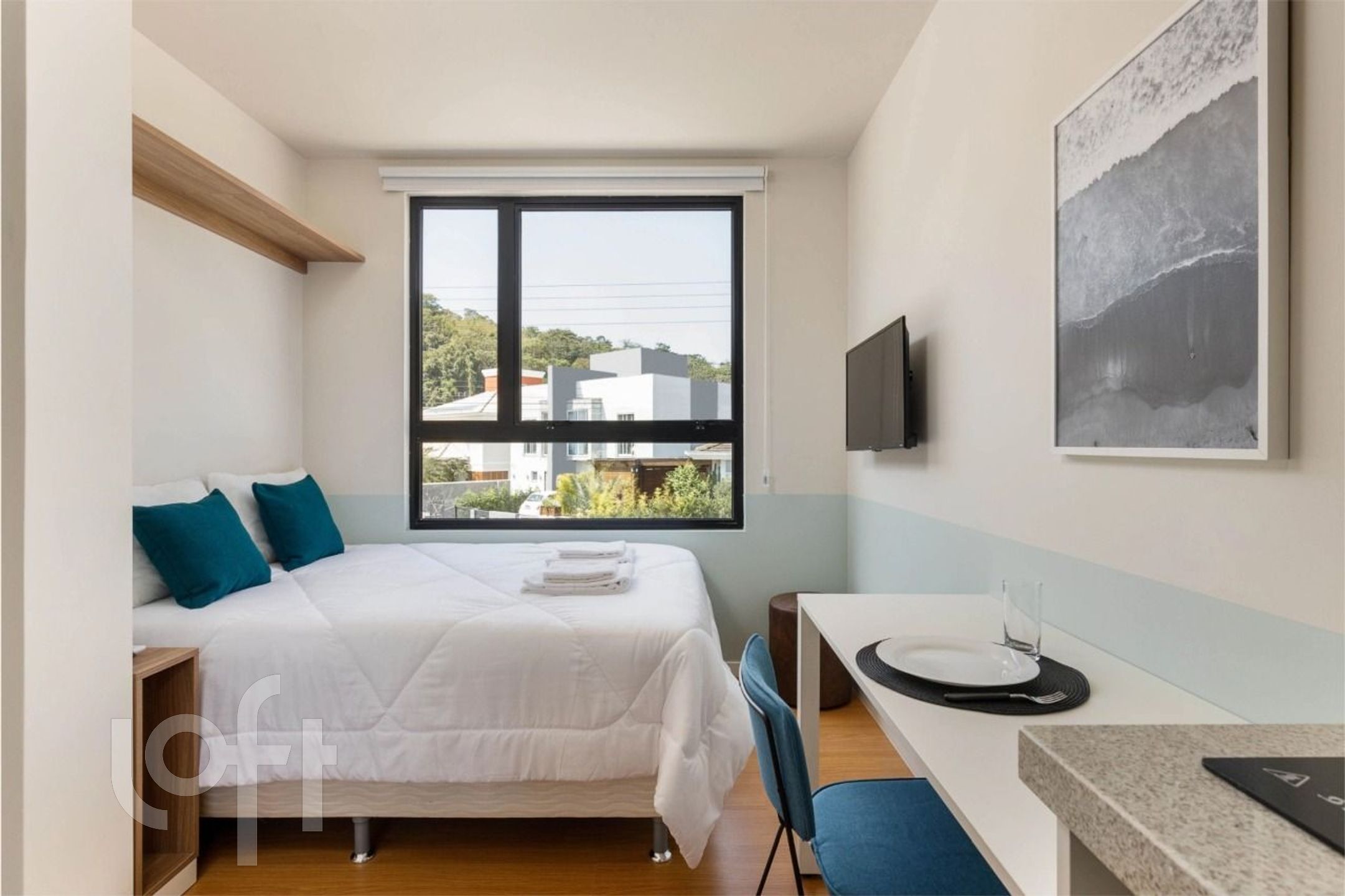 Apartamento à venda em Cachoeira do bom Jesus com 15 m², 1 quarto