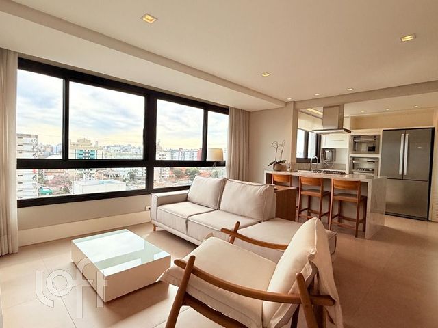 Apartamento com 87m², 2 dormitórios, 2 suítes, 2 vagas, Menino Deus em Porto Alegre