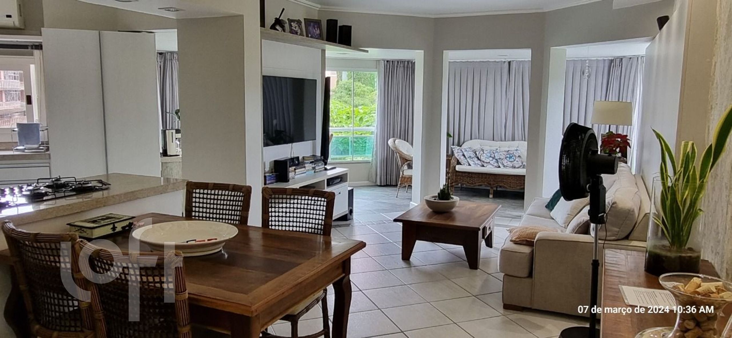 Apartamentos com 106m², 3 quartos, 1 suíte, 1 garagem, no bairro Jurere Oeste em Florianópolis