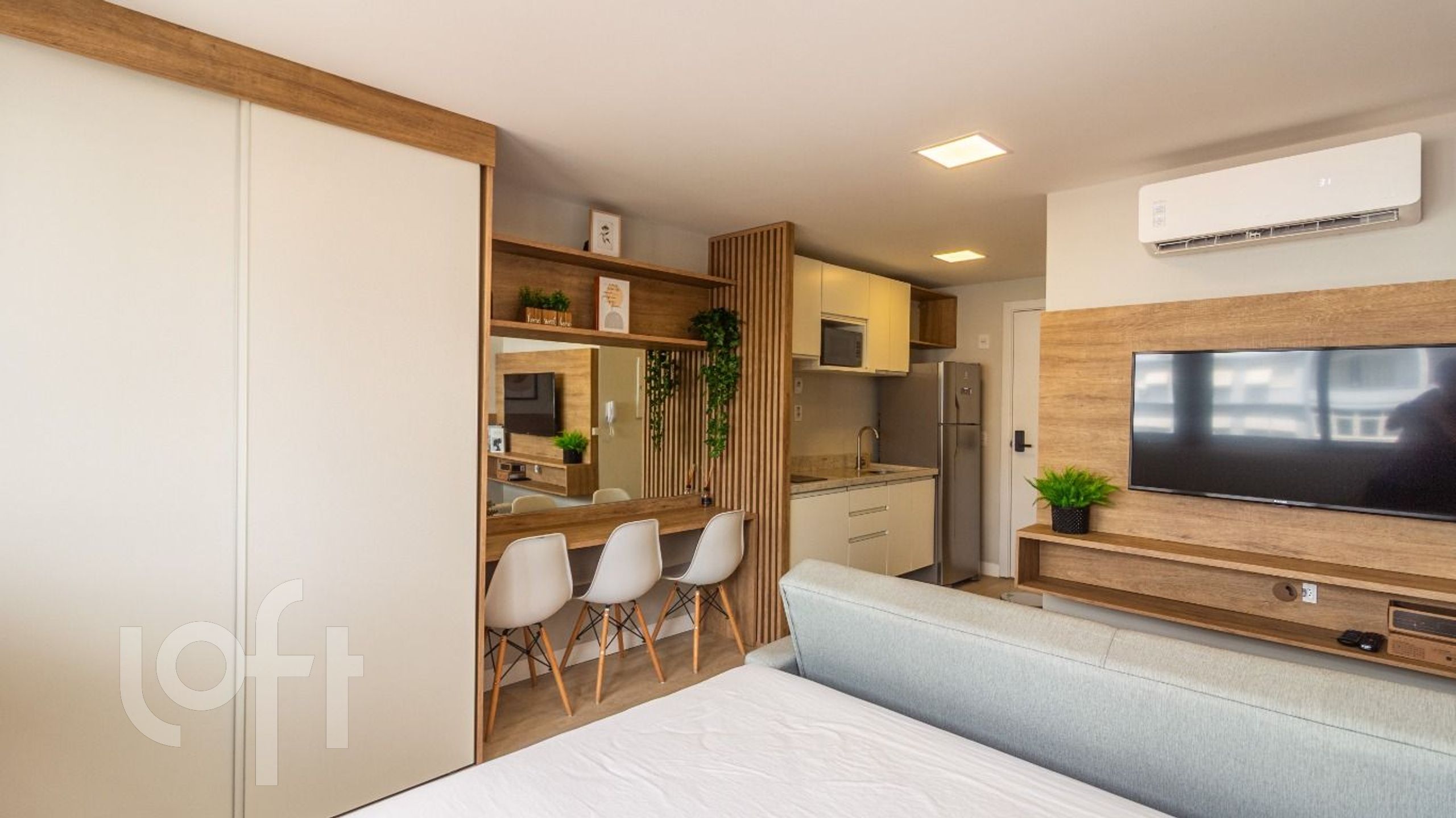 Apartamento com 25m², 1 dormitório, 1 vaga, Rio Branco em Porto Alegre