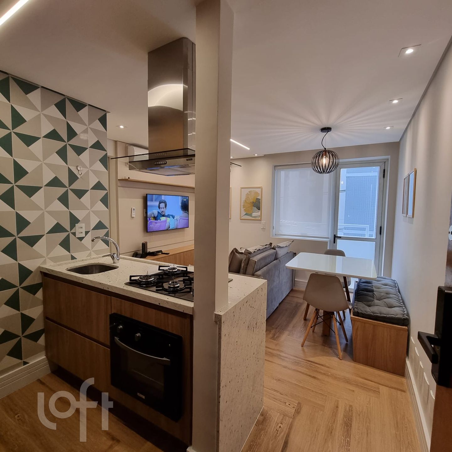 Apartamento à venda com 1 quarto, 40m² - Foto 6