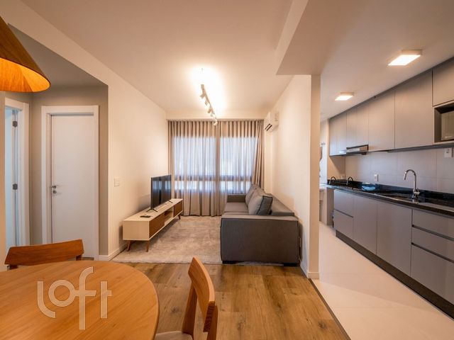 Apartamento com 64m², 2 dormitórios, 1 suíte, 1 vaga, Menino Deus em Porto Alegre