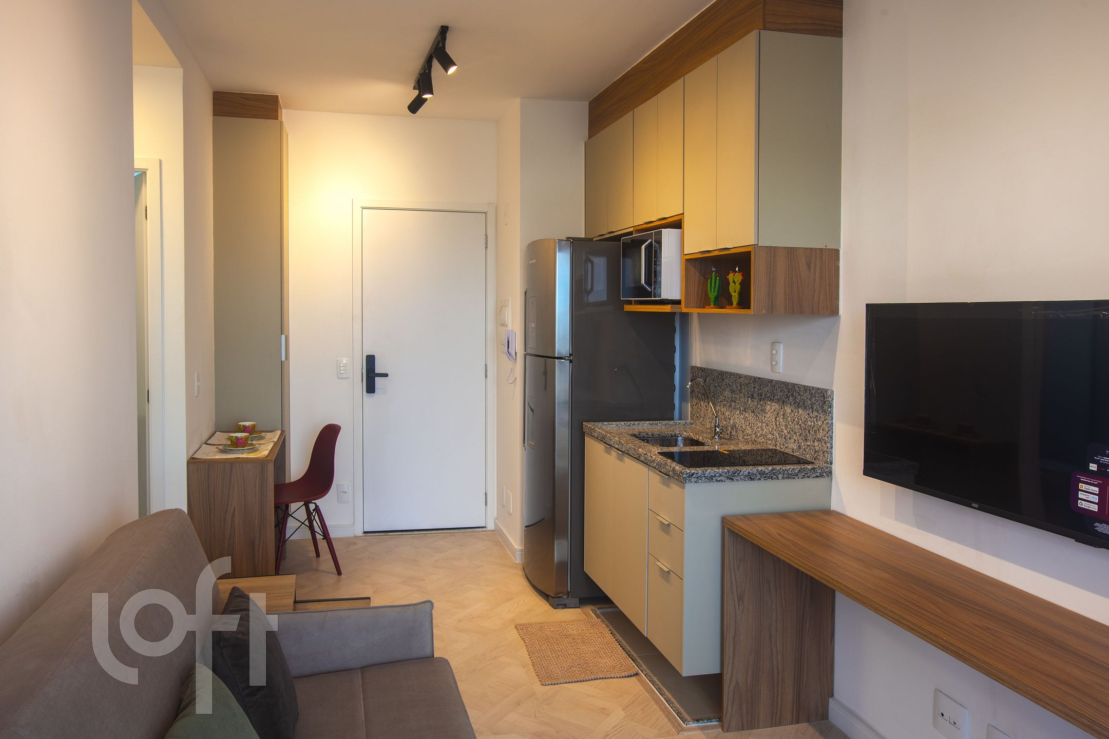 Apartamento à venda com 1 quarto, 34m² - Foto 1