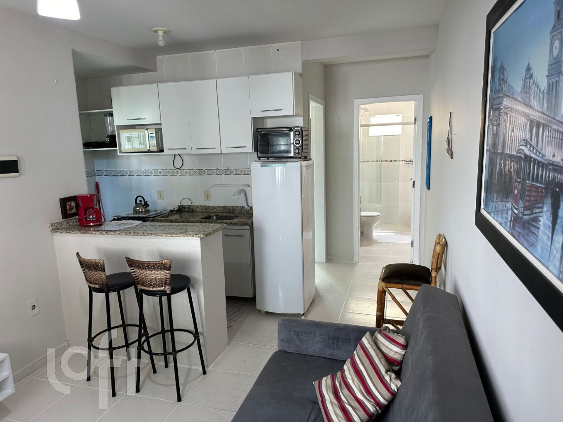 Apartamentos com 35m², 1 quarto, 1 garagem, no bairro Ingleses em Florianópolis