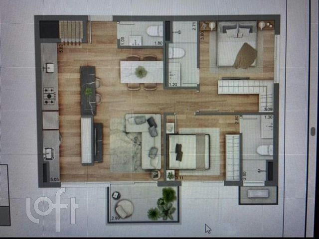 Apartamento com 75m², 2 dormitórios, 2 suítes, 2 vagas, Petrópolis em Porto Alegre