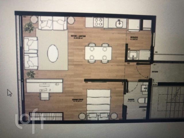 Apartamento com 40m², 1 dormitório, Rio Branco em Porto Alegre