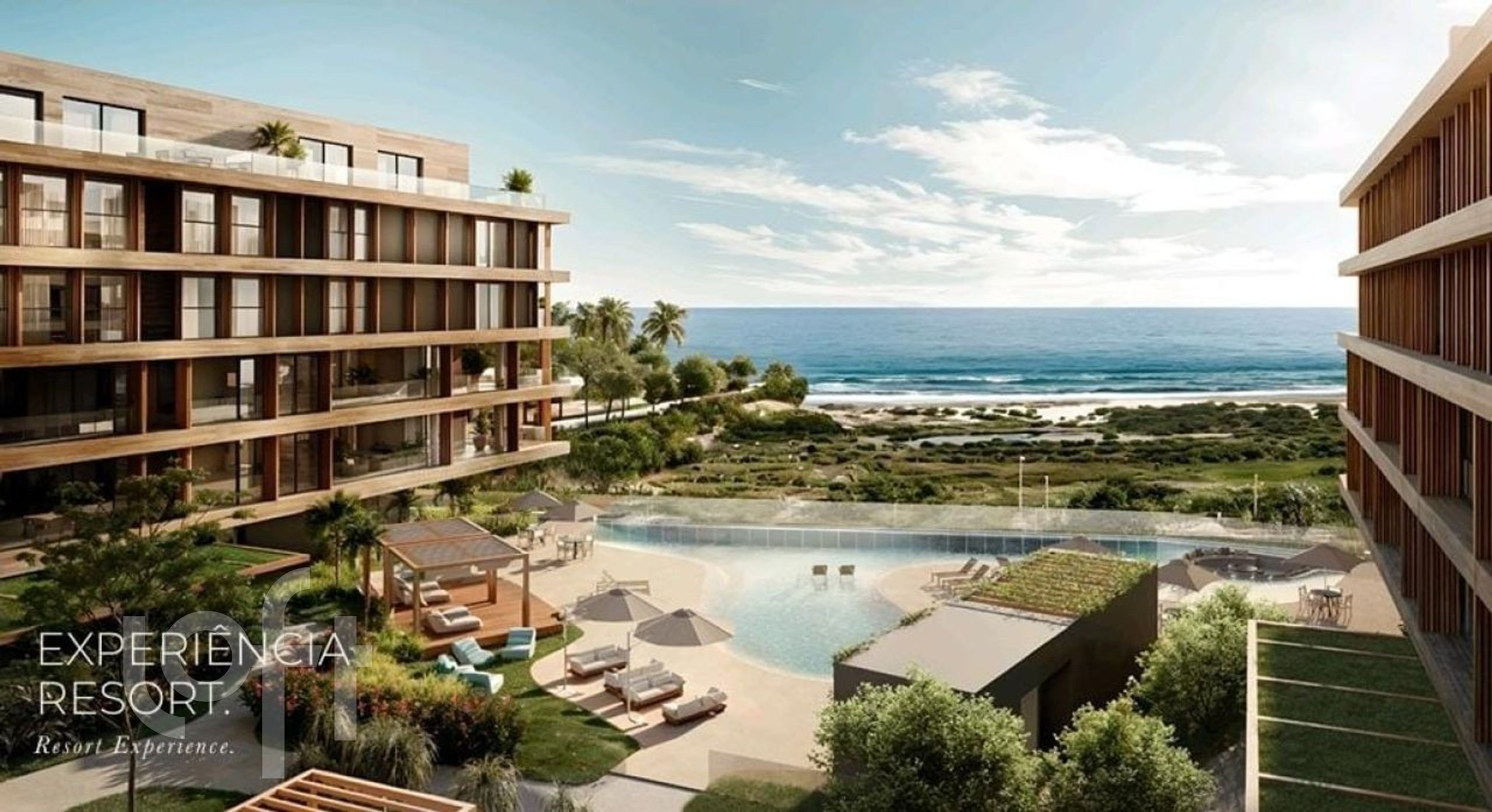 Apartamento à venda em Campeche Norte com 42 m², 1 quarto, 1 suíte