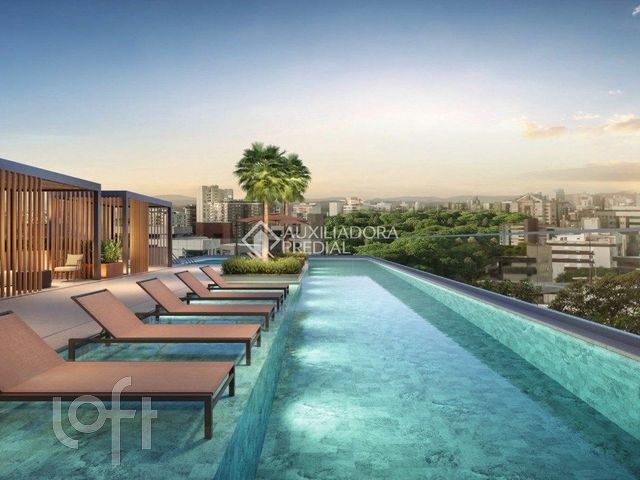 Apartamento com 24m², 1 dormitório, 1 vaga, Rio Branco em Porto Alegre