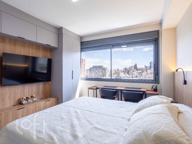 Apartamento com 24m², 1 dormitório, 1 vaga, Rio Branco em Porto Alegre