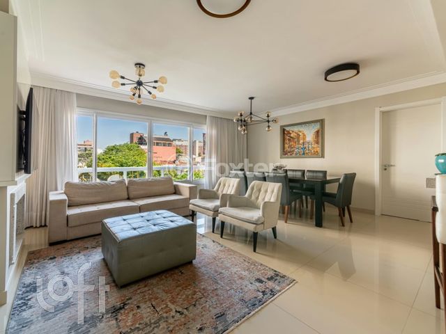 Apartamento com 127m², 3 dormitórios, 3 suítes, 2 vagas, Menino Deus em Porto Alegre