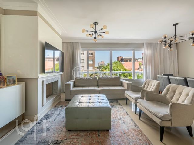 Apartamento com 127m², 3 dormitórios, 3 suítes, 2 vagas, Menino Deus em Porto Alegre