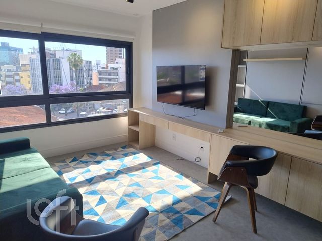 Apartamento com 29m², 1 dormitório, 1 vaga, Petrópolis em Porto Alegre