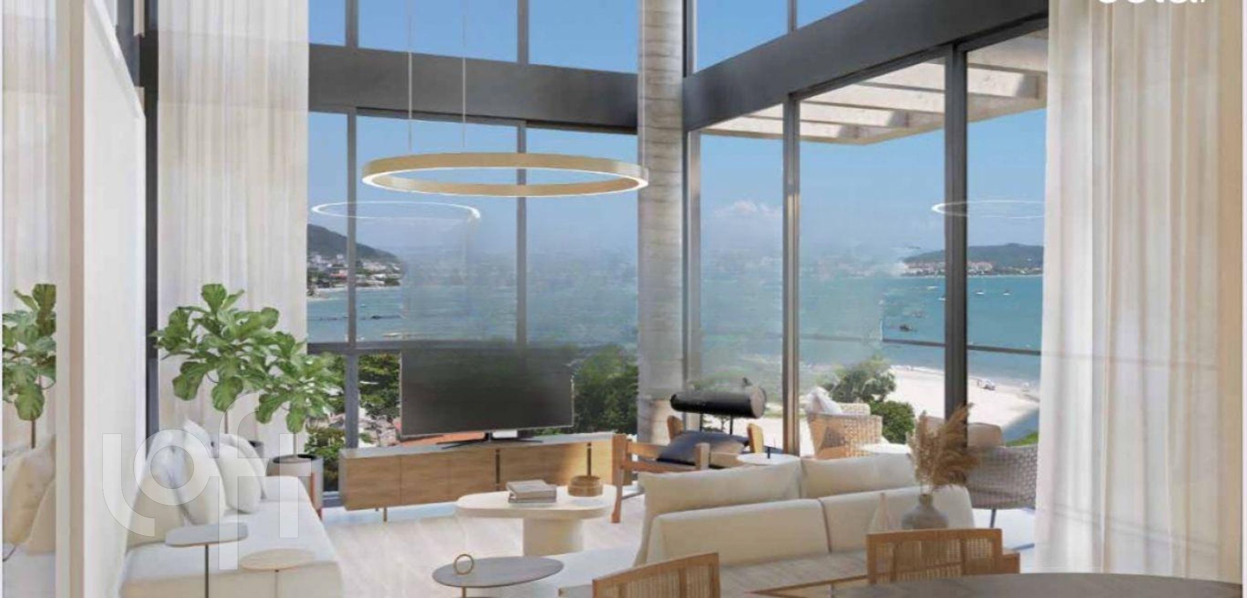 Apartamentos com 92m², 1 quarto, no bairro Jurere Leste em Florianópolis