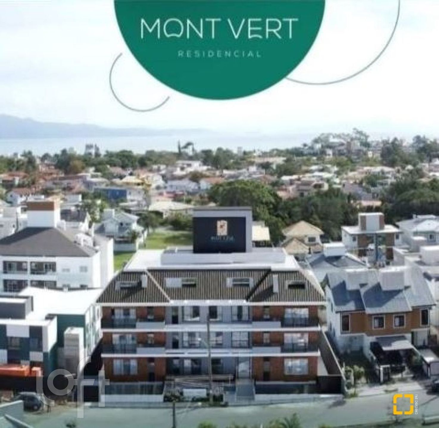 Apartamento à venda em Cachoeira do bom Jesus com 59 m², 2 quartos, 1 vaga
