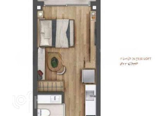 Apartamento com 25m², 1 dormitório, Três Figueiras em Porto Alegre