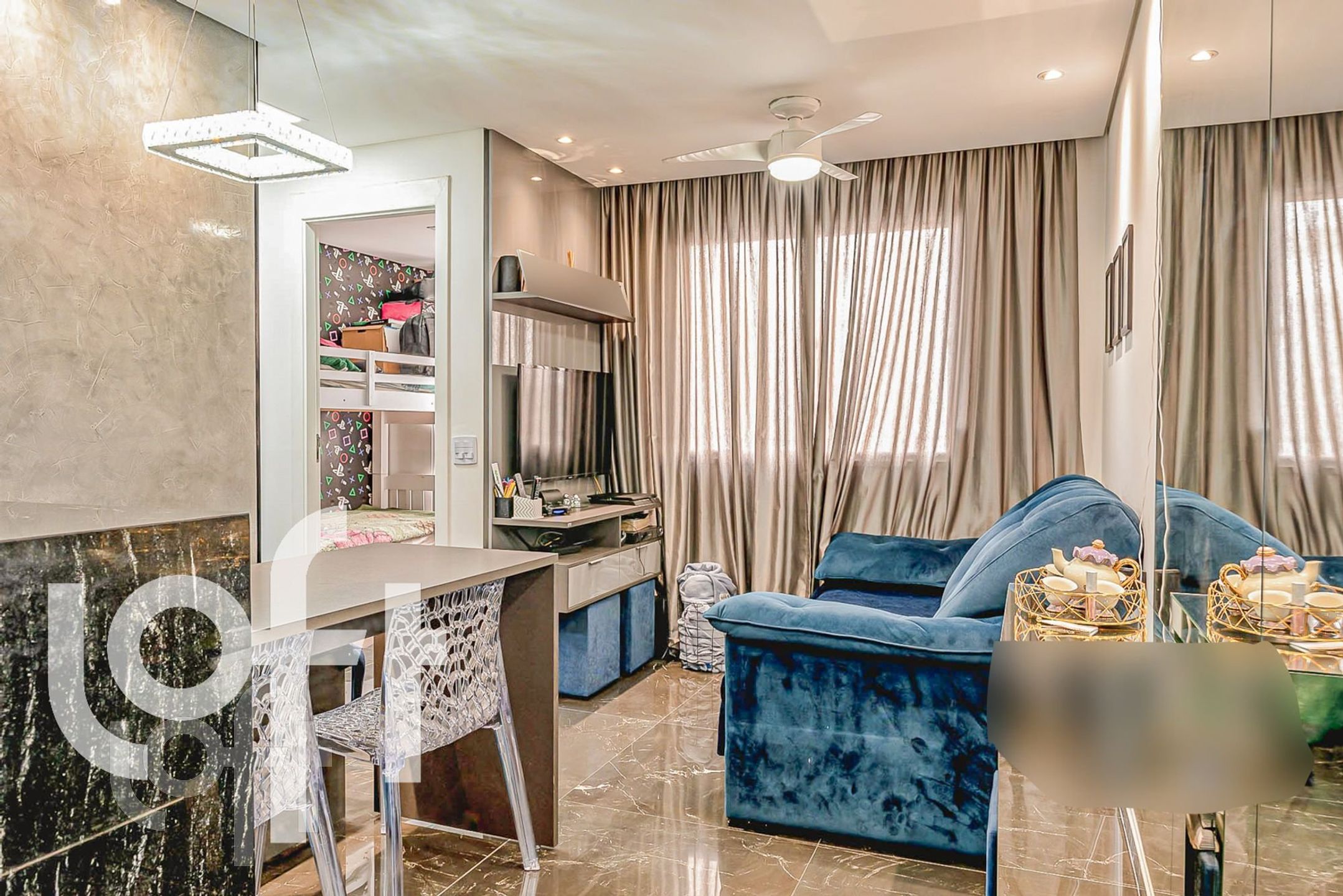 Apartamento à venda em São Lucas com 41 m², 2 quartos, 1 vaga