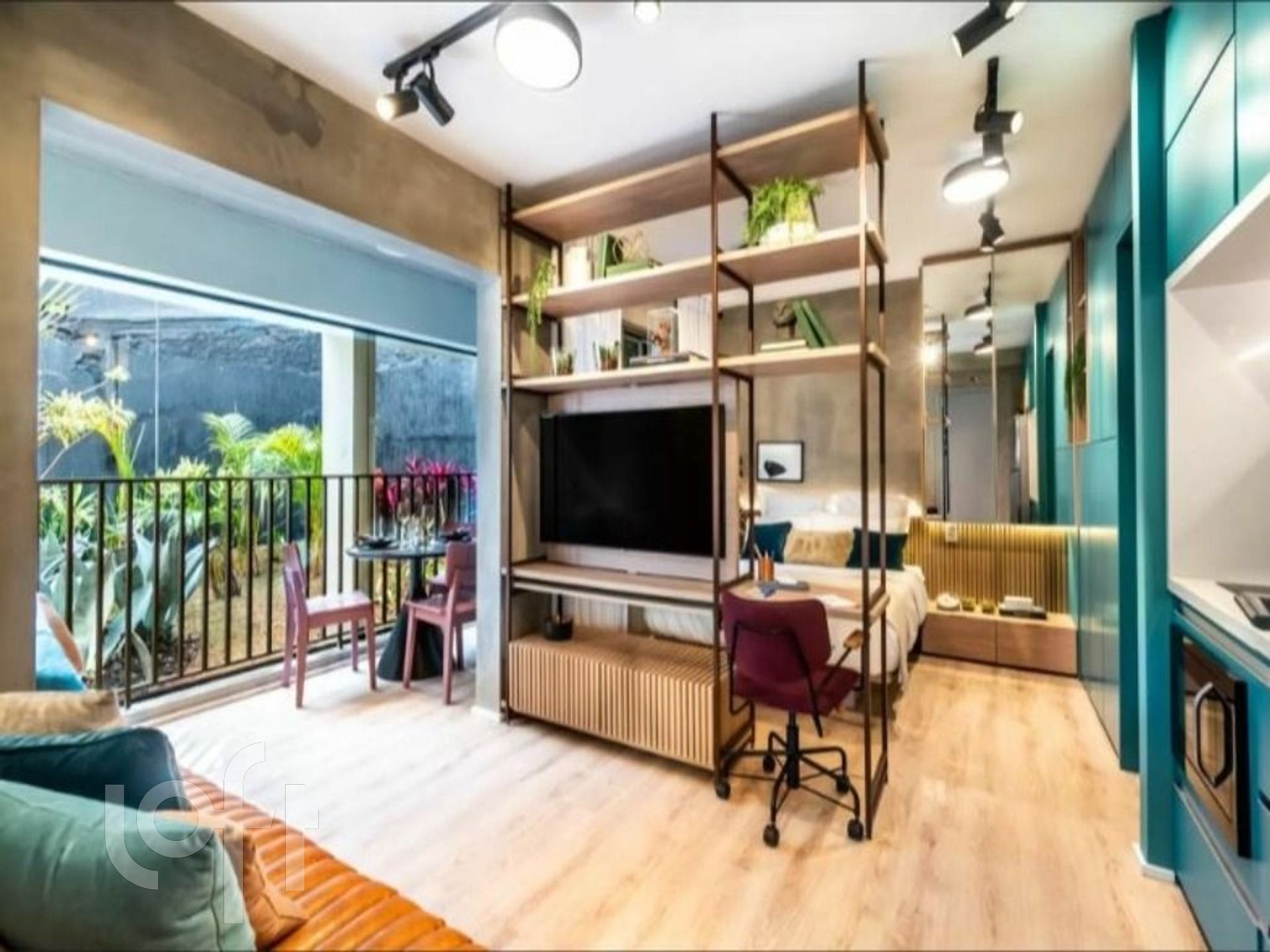 Apartamento à venda com 1 quarto, 36m² - Foto 1