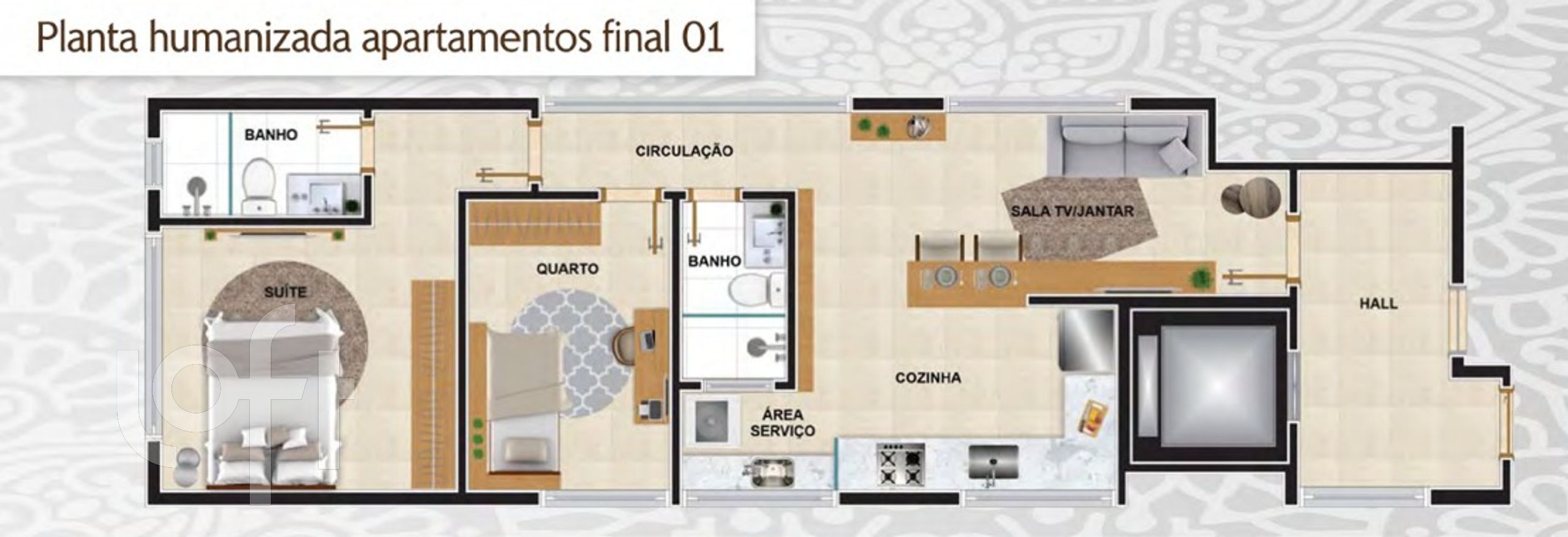 Apartamento à venda com 2 quartos, 60m² - Foto 9