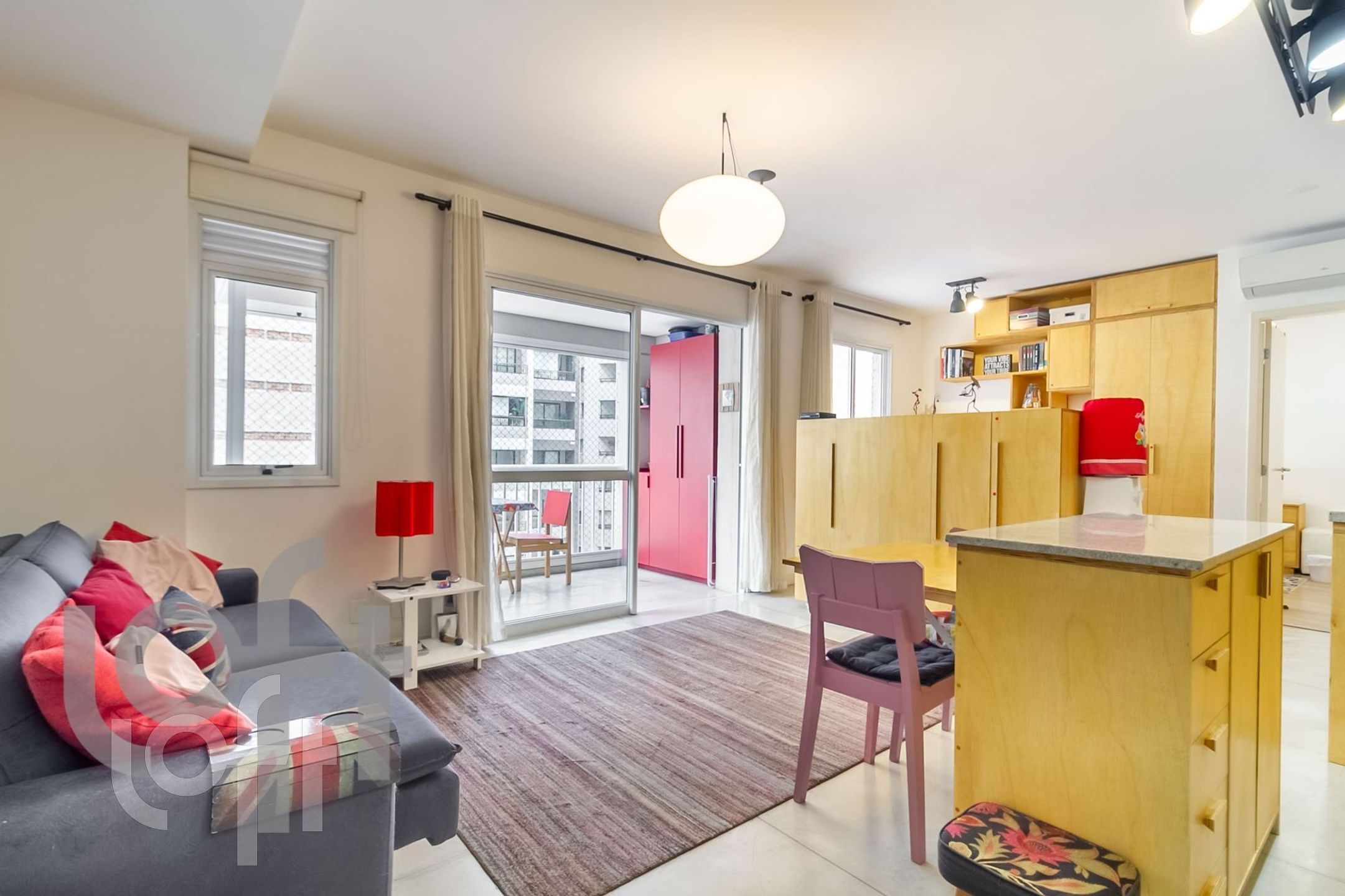 Apartamento à venda em República com 65 m², 1 quarto, 1 suíte, 1 vaga