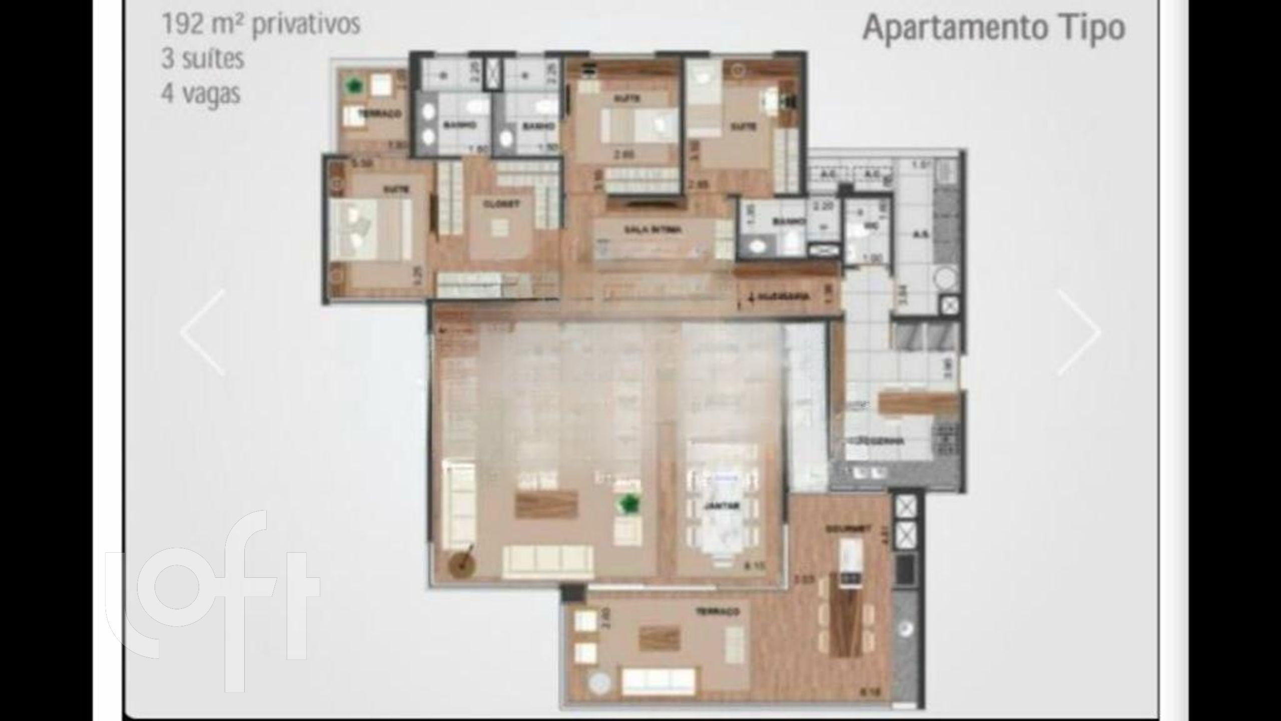 Apartamento à venda com 3 quartos, 192m² - Foto 15