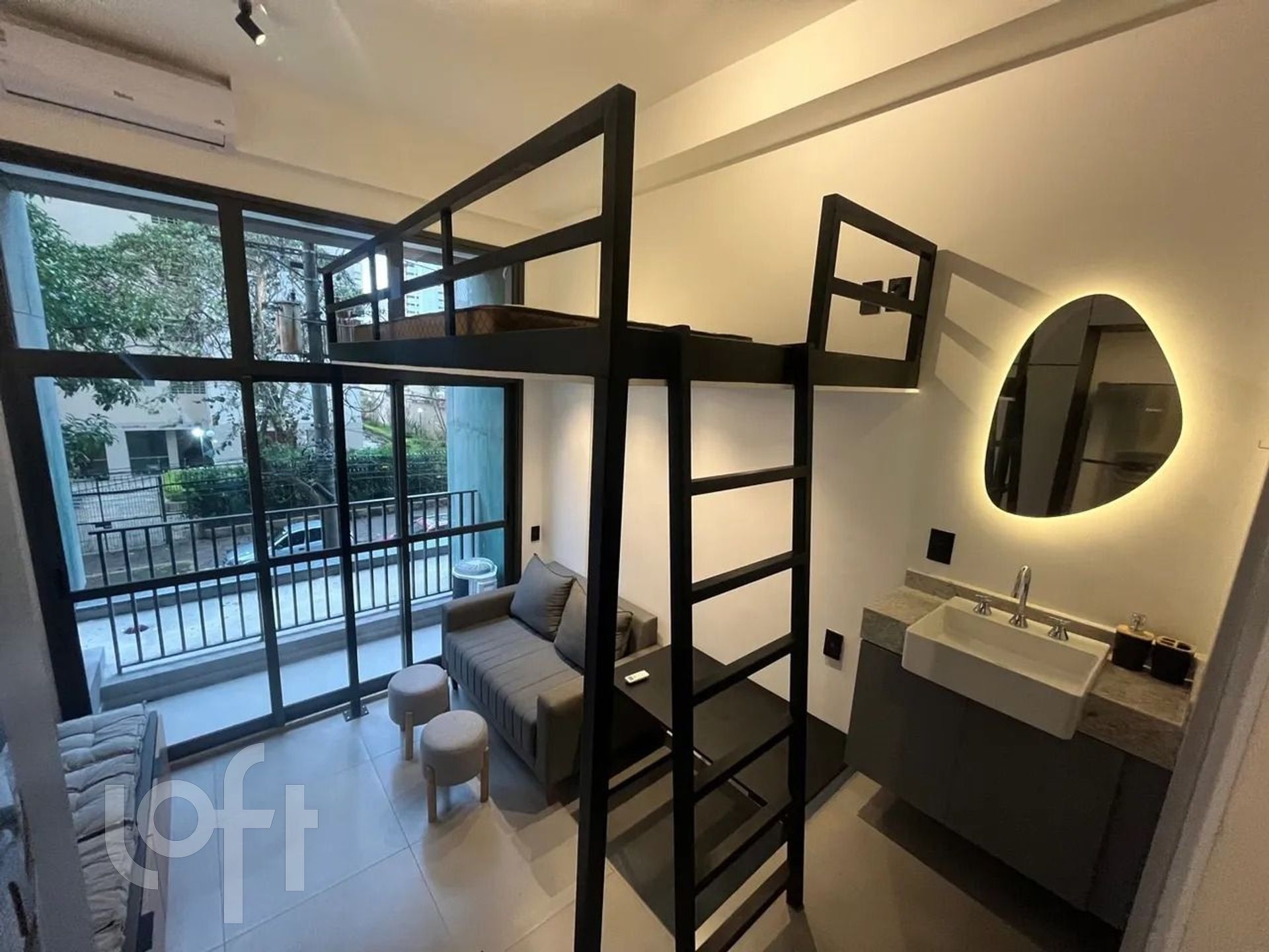 Apartamento à venda em Santo Amaro com 25 m², 1 qu