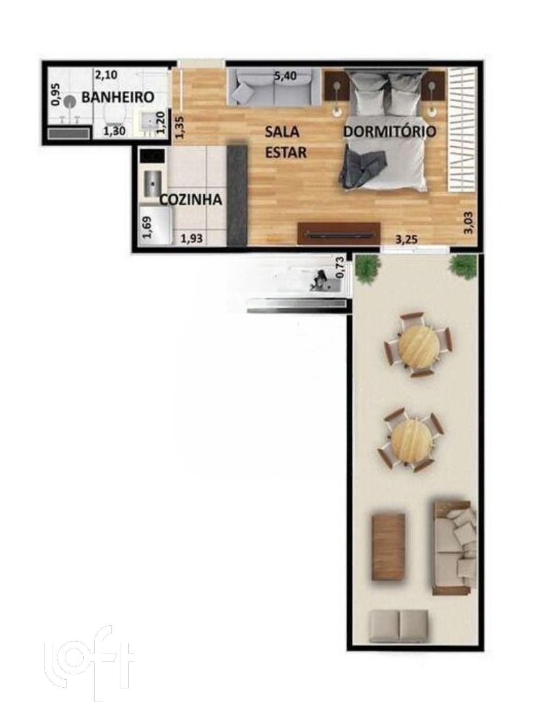 Apartamento à venda com 2 quartos, 62m² - Foto 8