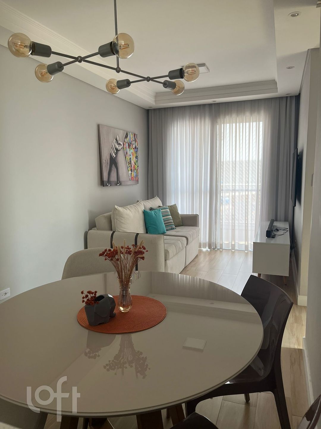 Apartamento à venda com 1 quarto, 54m² - Foto 3