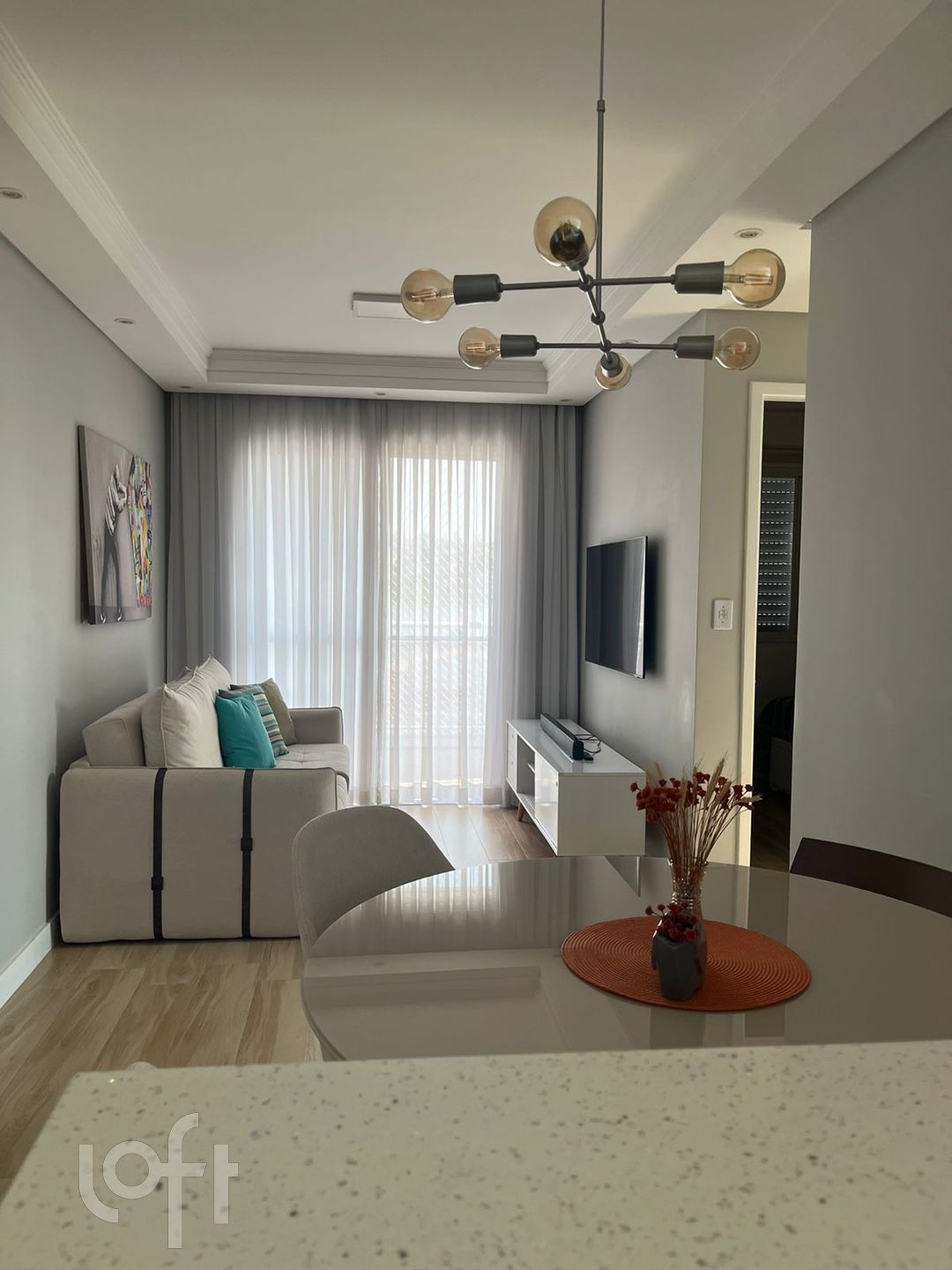 Apartamento à venda com 1 quarto, 54m² - Foto 5