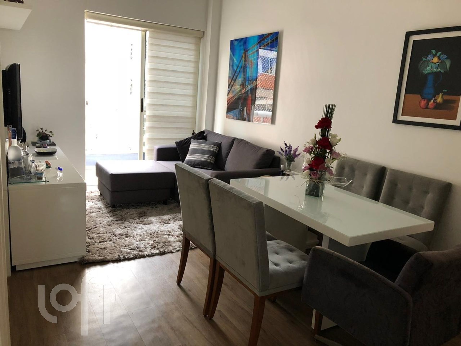 Apartamento à venda com 1 quarto, 44m² - Foto 1