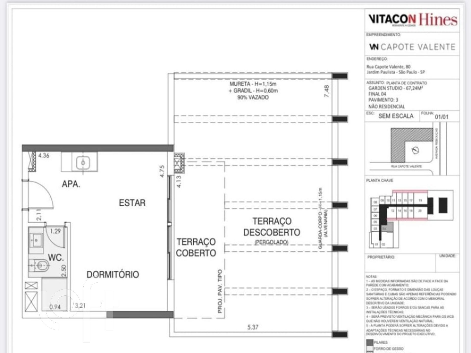 Apartamento à venda com 1 quarto, 32m² - Foto 5