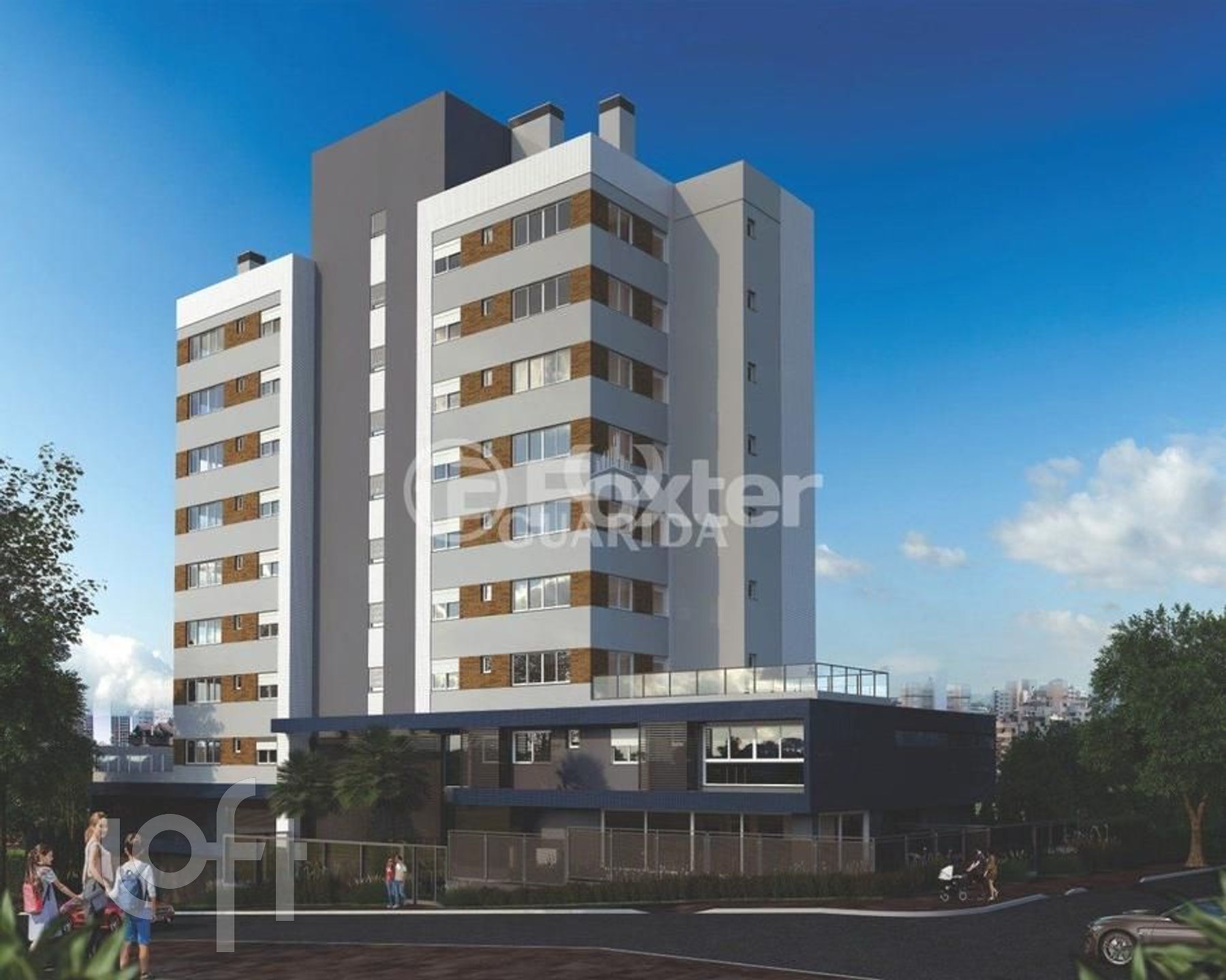 Apartamento com 66m², 2 dormitórios, 1 suíte, Cristo Redentor em Porto Alegre