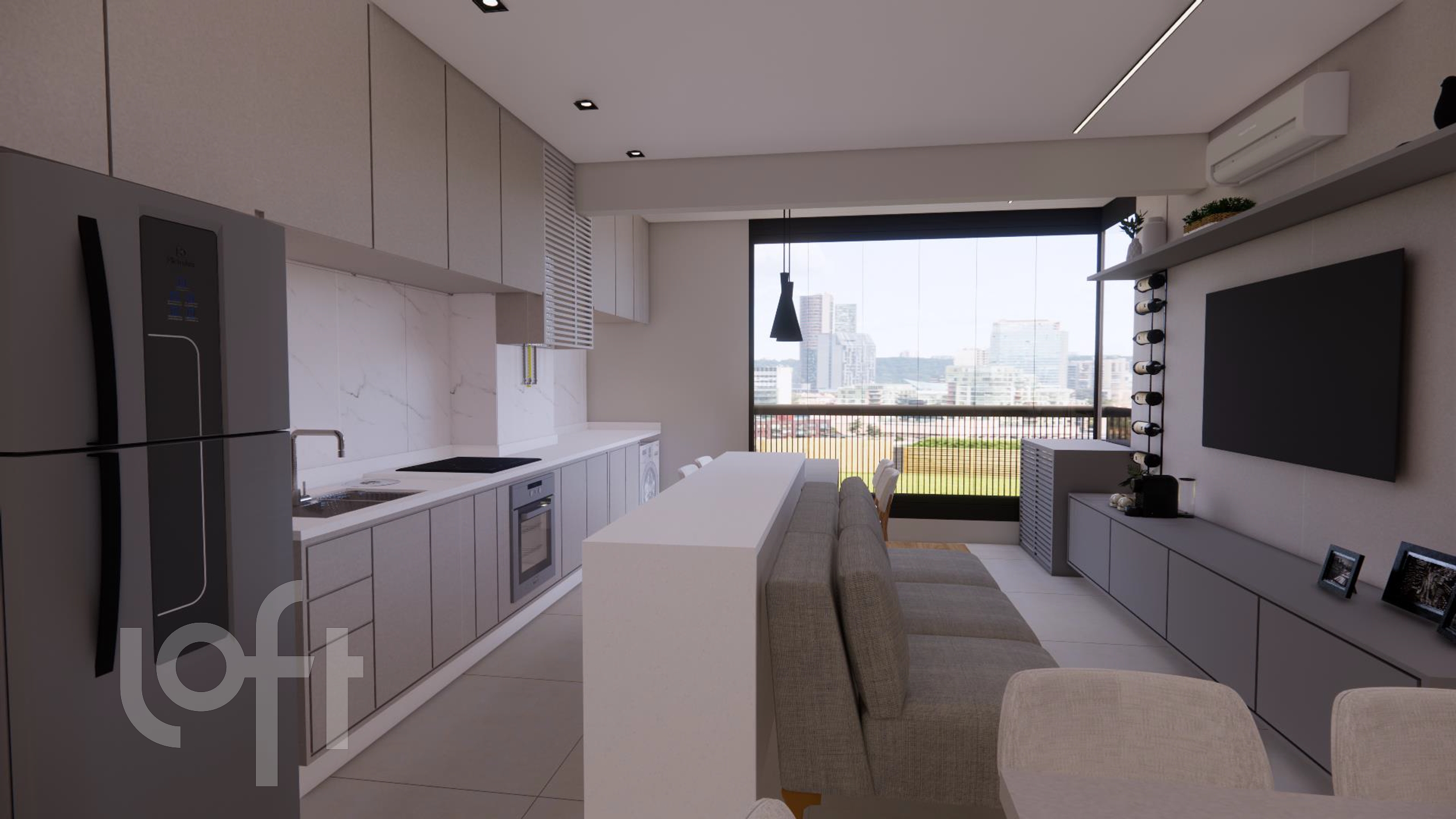 Apartamento à venda em Butantã com 58 m², 2 quartos, 1 vaga