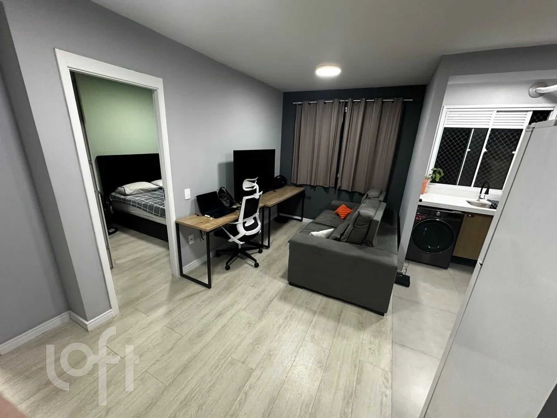 Apartamento à venda com 1 quarto, 36m² - Foto 1