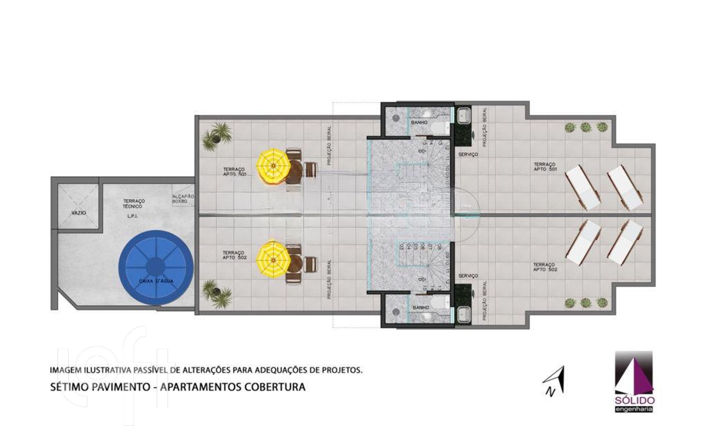 Apartamento à venda com 2 quartos, 57m² - Foto 6