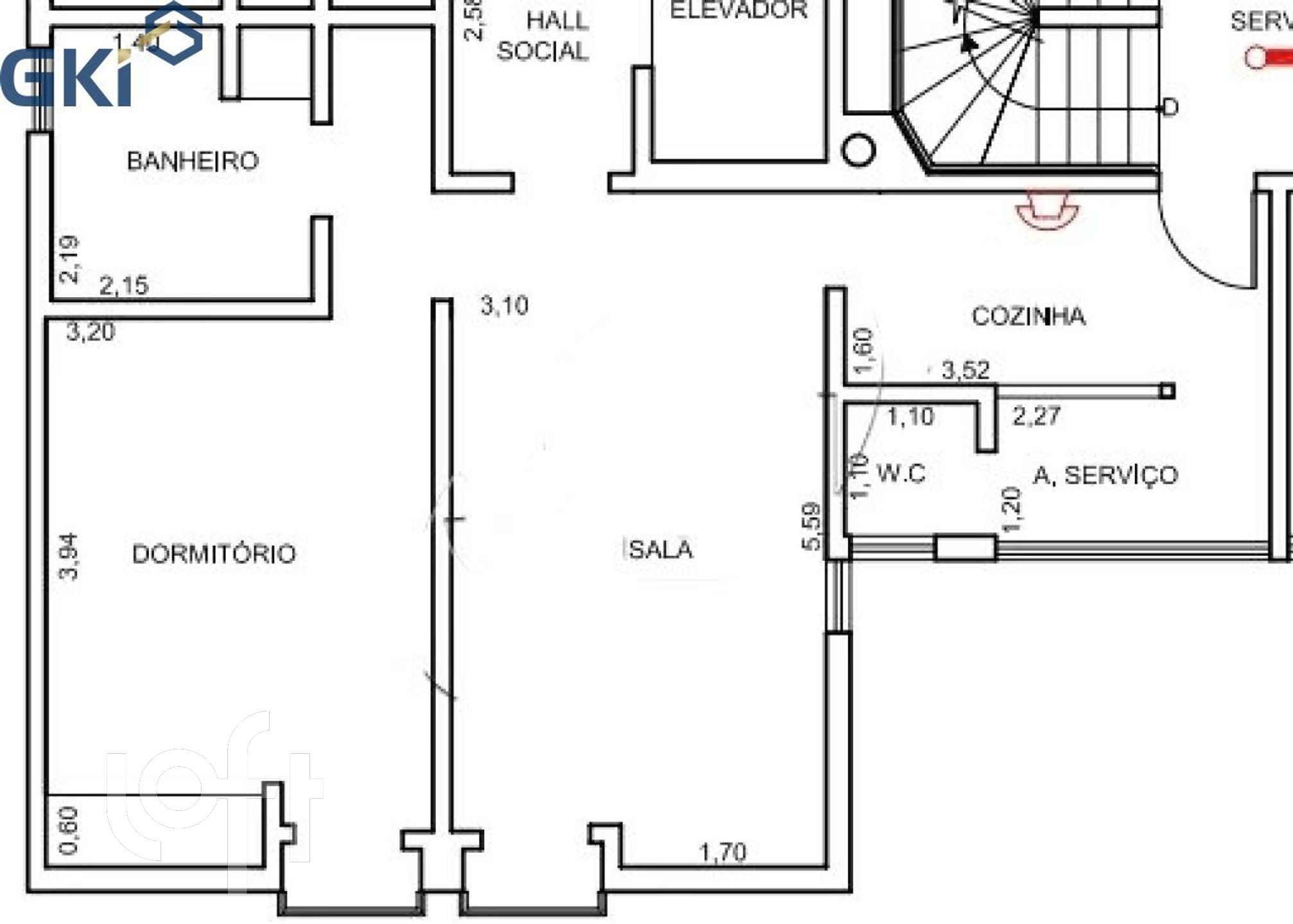 Apartamento à venda com 1 quarto, 57m² - Foto 50