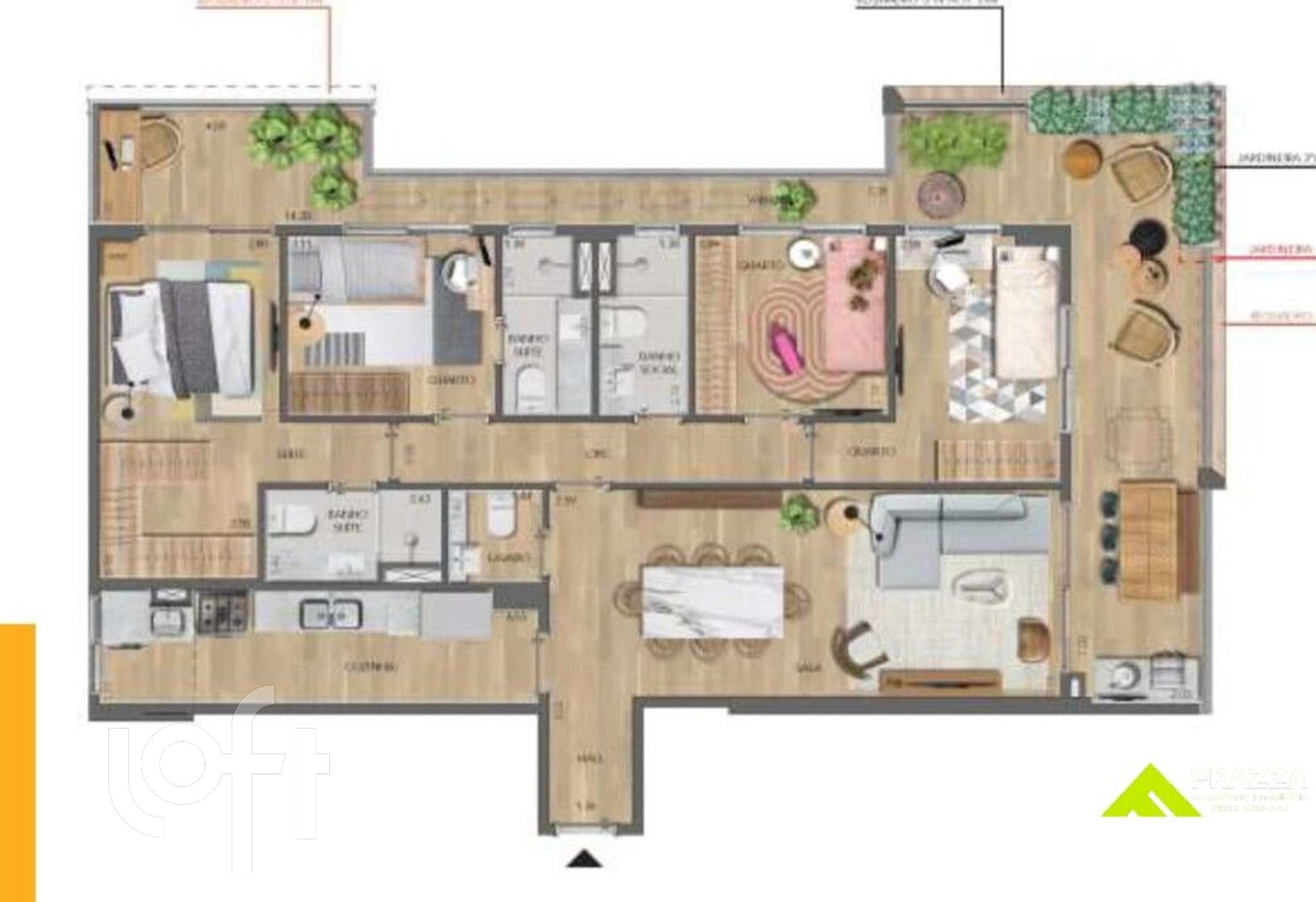 Apartamento à venda com 3 quartos, 138m² - Foto 10