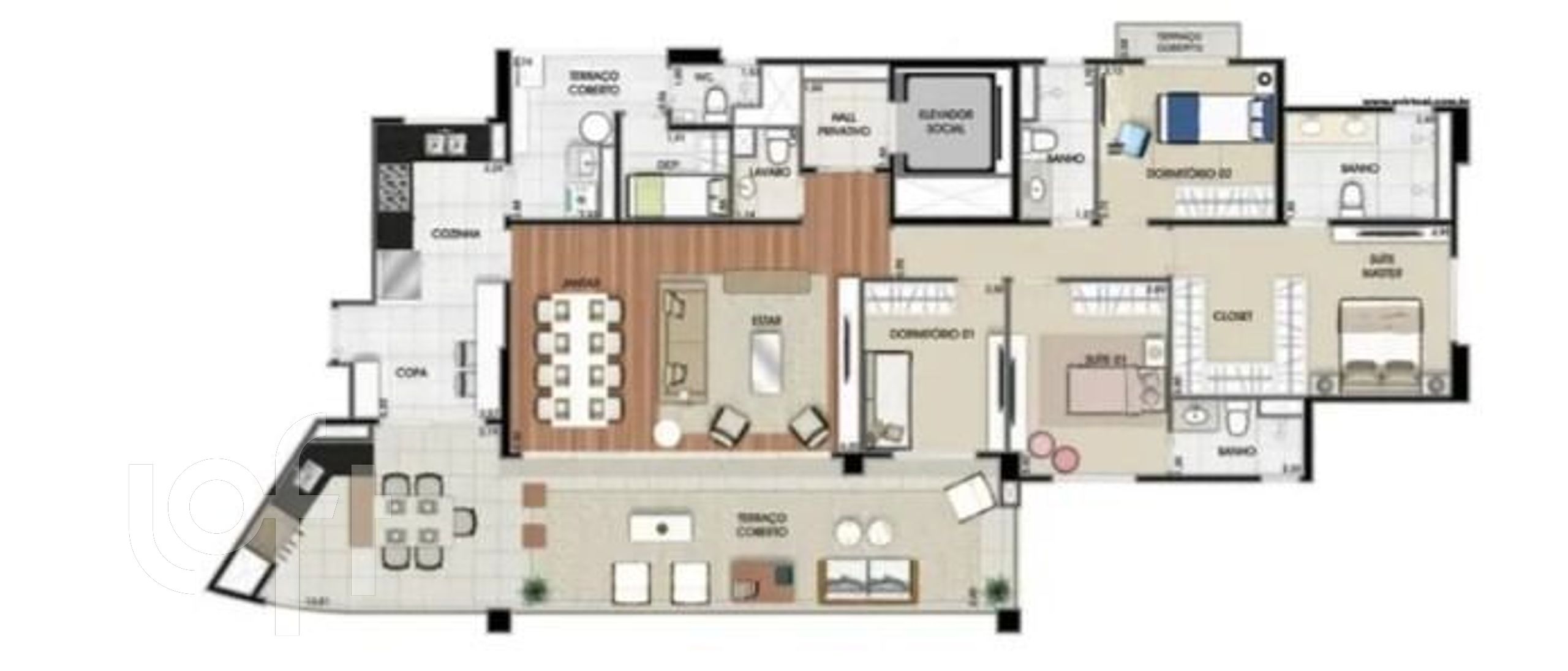 Apartamento à venda com 3 quartos, 171m² - Foto 22