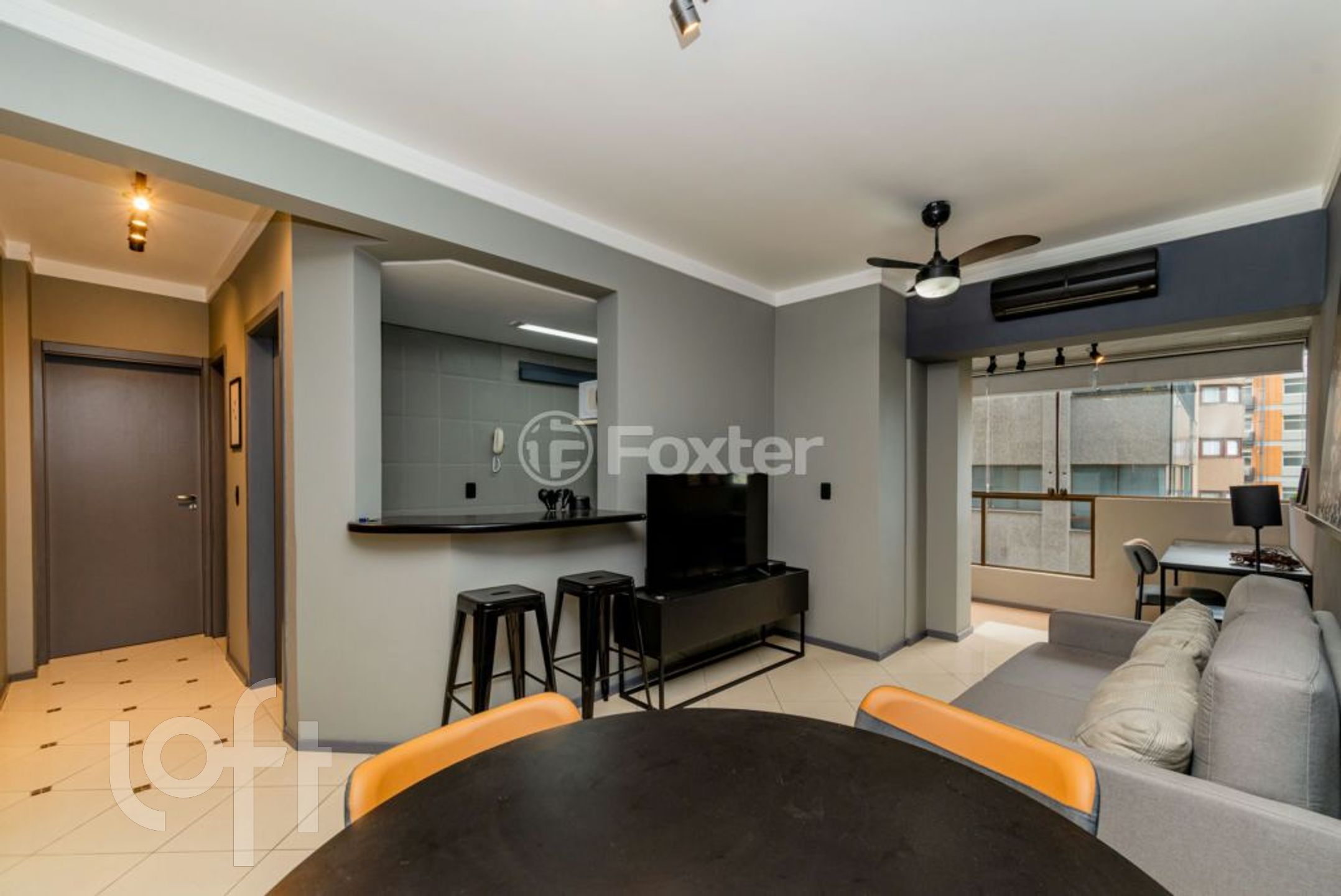 Apartamento com 50m², 1 dormitório, 1 vaga, Petrópolis em Porto Alegre