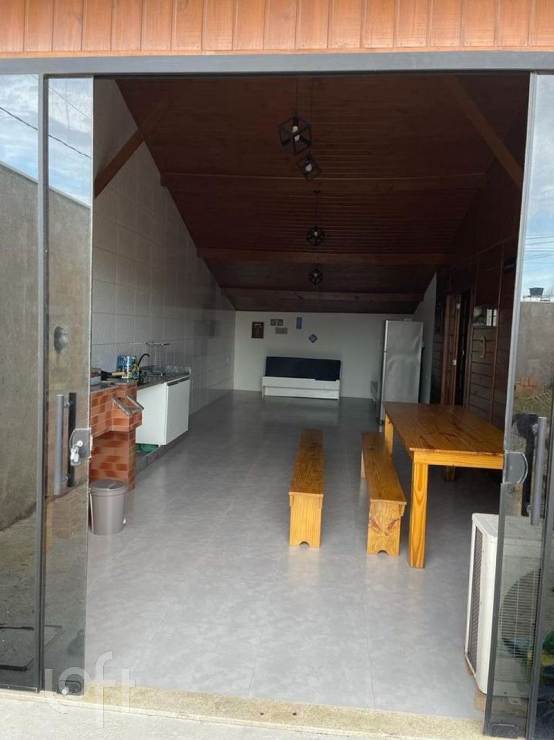 Casa à venda em Passagem do Maciambu com 80 m², 2 quartos