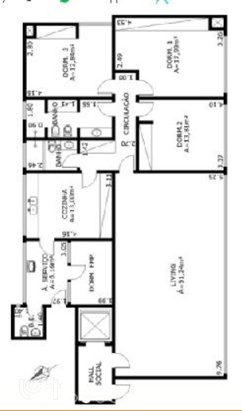 Apartamento à venda com 4 quartos, 198m² - Foto 21