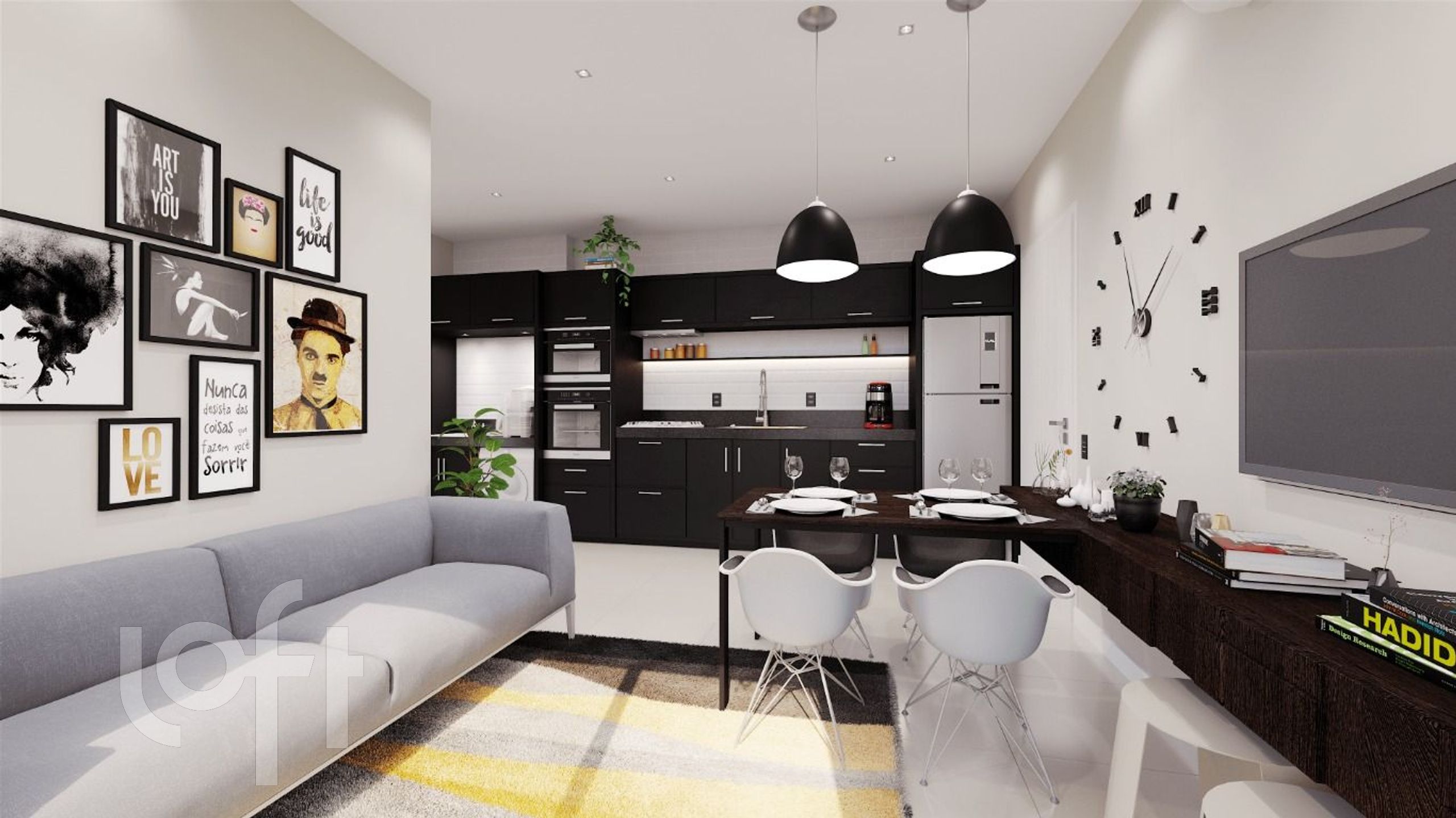 Apartamento à venda em Caminho Novo com 52 m², 2 quartos, 1 vaga