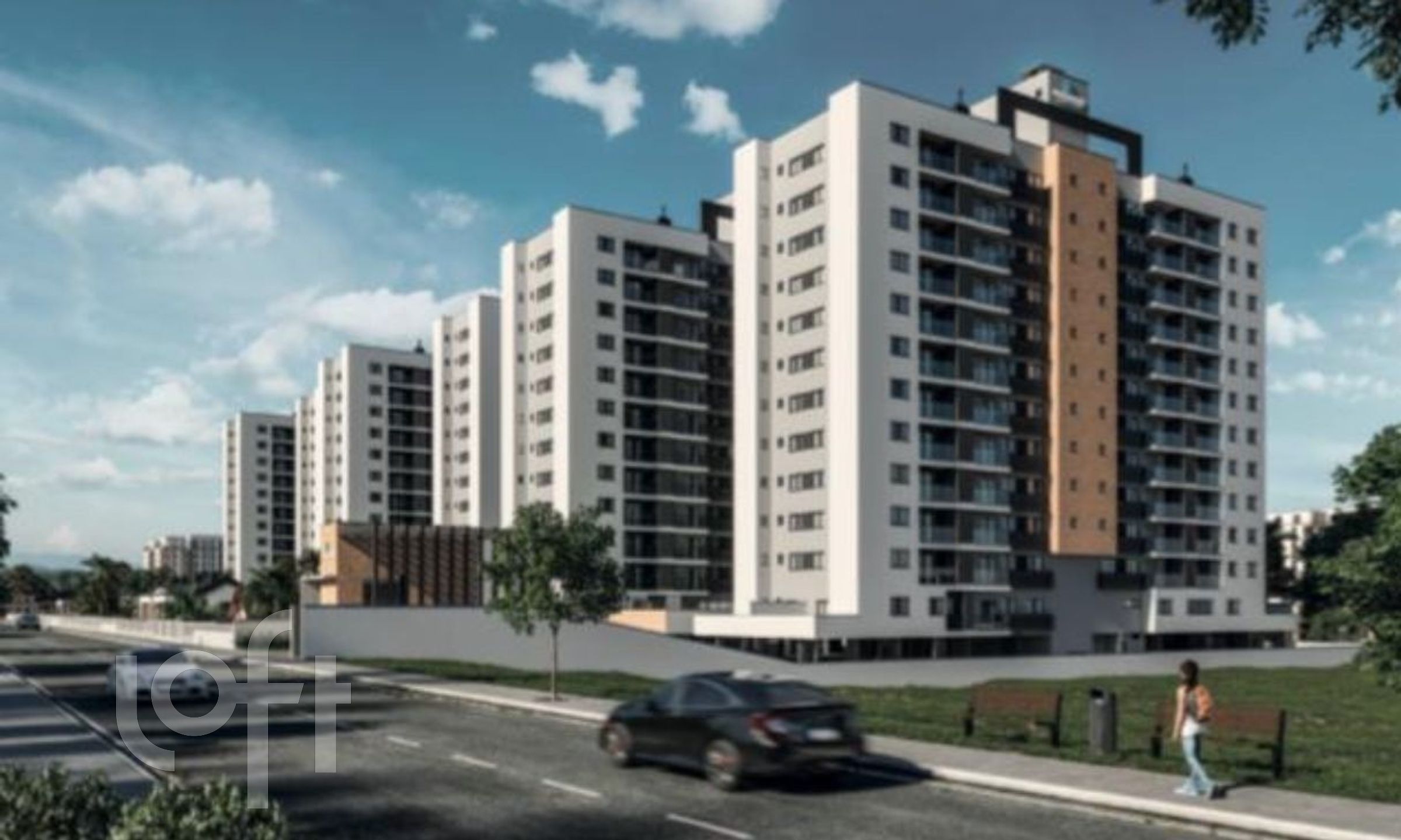 Apartamentos com 75m², 3 quartos, 1 suíte, 1 garagem, no bairro Areias em São José