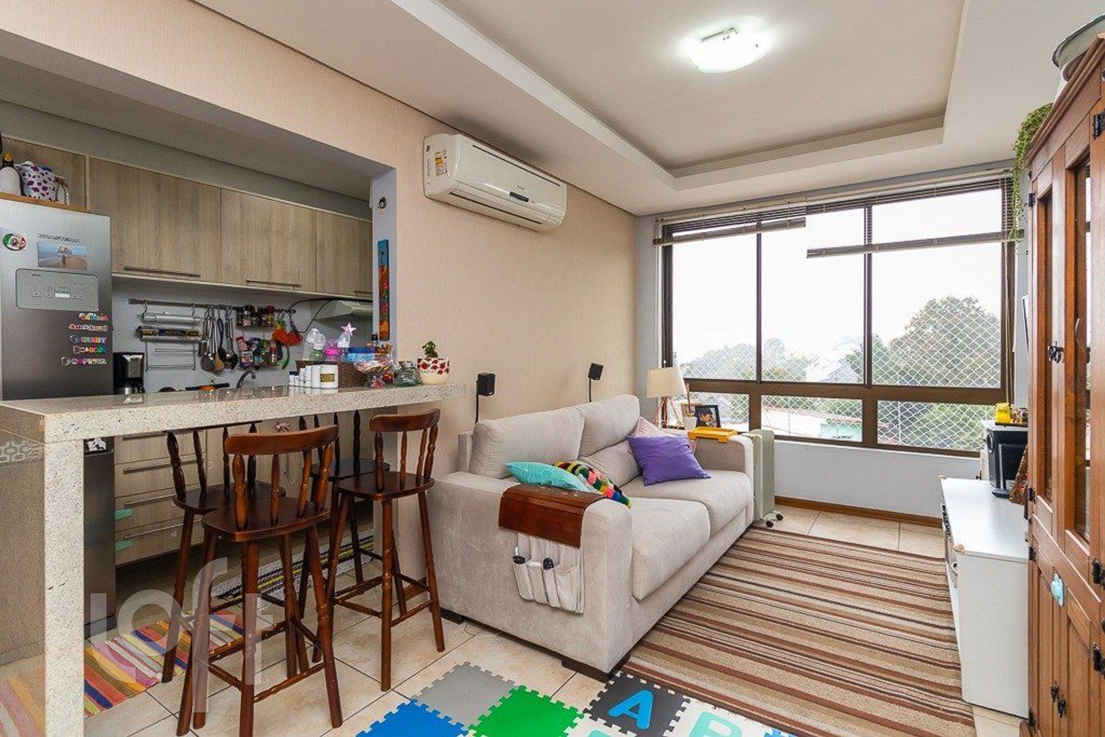 Apartamento com 64m², 2 dormitórios, 1 suíte, 1 vaga, Cristo Redentor em Porto Alegre