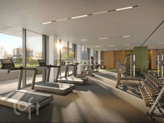 Apartamento com 20m², 1 dormitório, 1 vaga, Menino Deus em Porto Alegre